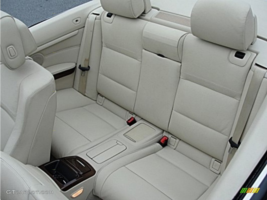 2009 3 Series 335i Convertible - Black Sapphire Metallic / Cream Beige Dakota Leather photo #11