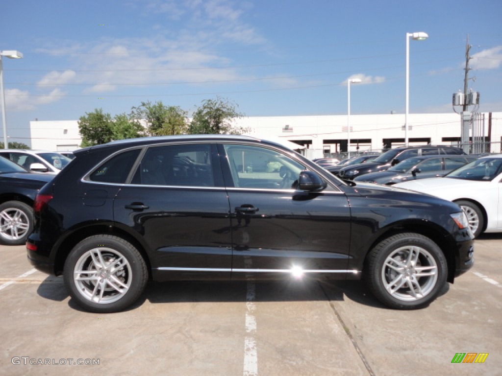 Phantom Black Pearl 2013 Audi Q5 2.0 TFSI quattro Exterior Photo #72025269