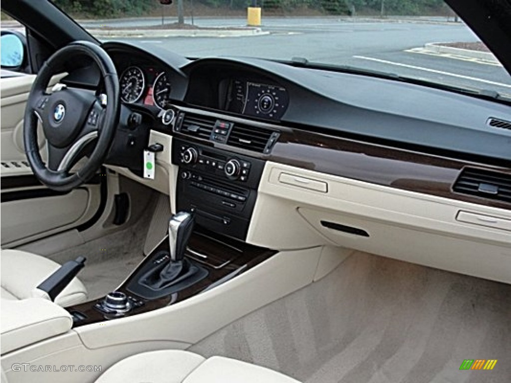 2009 3 Series 335i Convertible - Black Sapphire Metallic / Cream Beige Dakota Leather photo #14