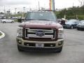 2012 Autumn Red Ford F350 Super Duty King Ranch Crew Cab 4x4 Dually  photo #3
