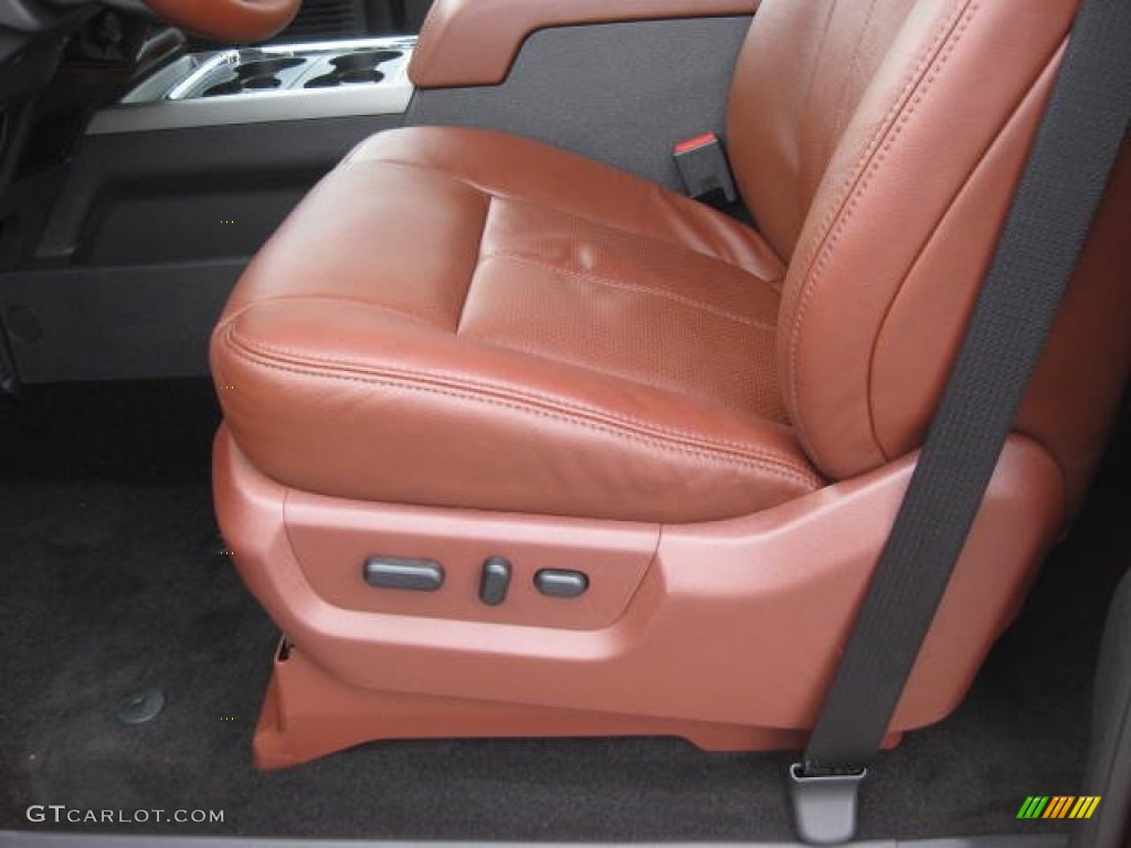 2012 F350 Super Duty King Ranch Crew Cab 4x4 Dually - Autumn Red / Chaparral Leather photo #13