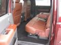 2012 Ford F350 Super Duty Chaparral Leather Interior Rear Seat Photo