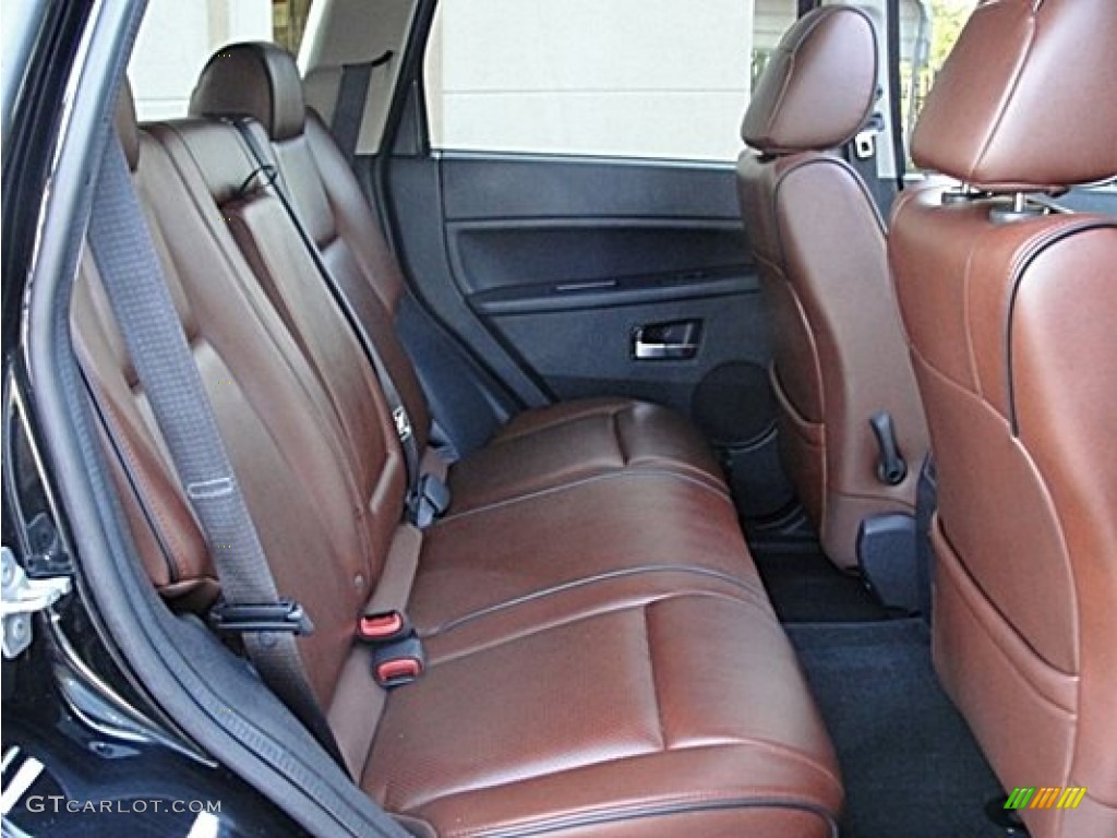 2008 Jeep Grand Cherokee Overland 4x4 Rear Seat Photos
