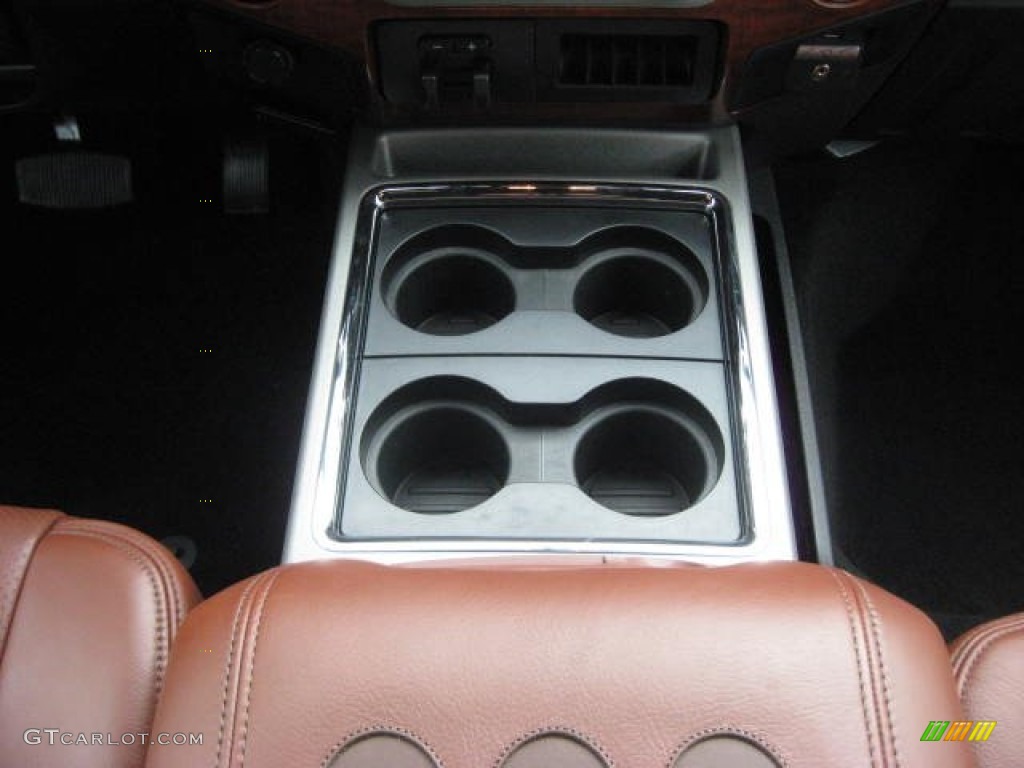 2012 F350 Super Duty King Ranch Crew Cab 4x4 Dually - Autumn Red / Chaparral Leather photo #22