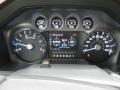 2012 Ford F350 Super Duty Chaparral Leather Interior Gauges Photo