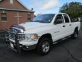 2004 Bright White Dodge Ram 1500 SLT Quad Cab 4x4  photo #2