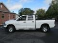 2004 Bright White Dodge Ram 1500 SLT Quad Cab 4x4  photo #3