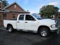 2004 Bright White Dodge Ram 1500 SLT Quad Cab 4x4  photo #11