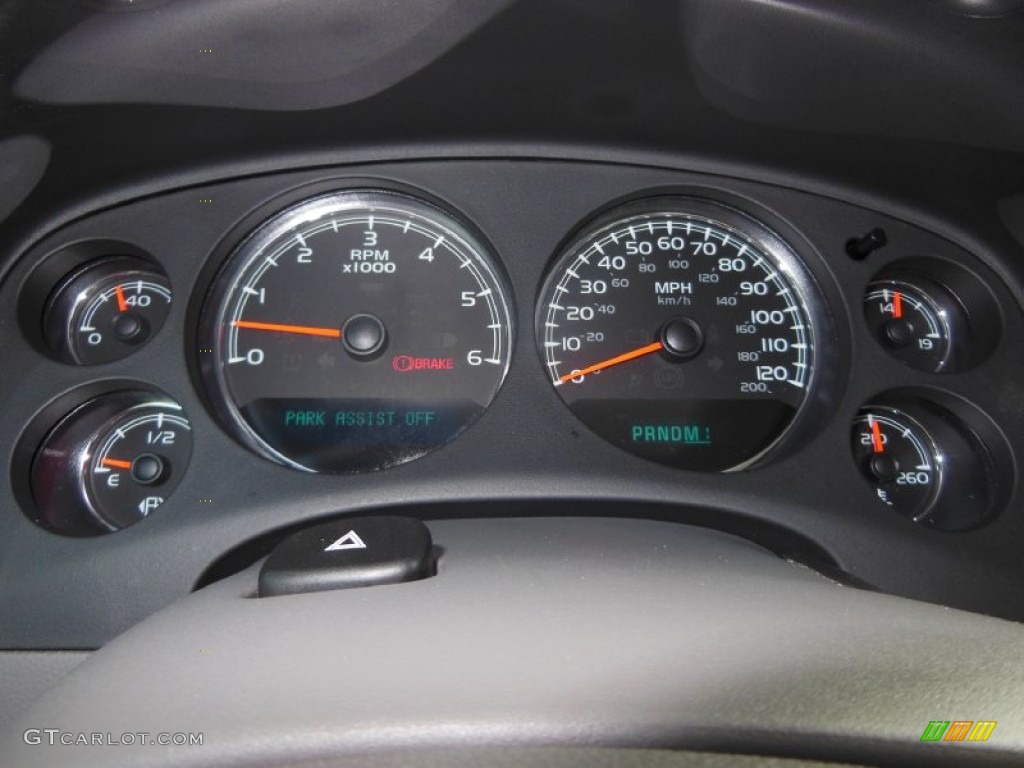 2009 Chevrolet Avalanche LTZ Gauges Photo #72028122