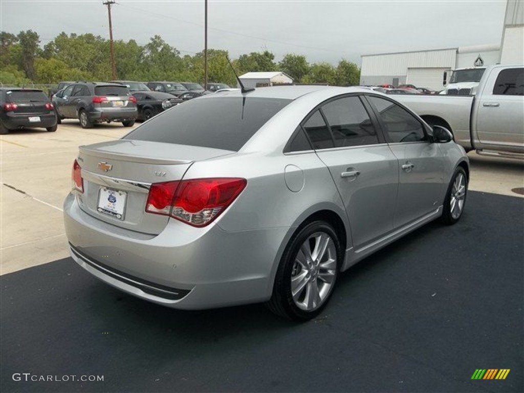 2011 Cruze LTZ/RS - Silver Ice Metallic / Jet Black Leather photo #8