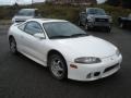 1998 Northstar White Mitsubishi Eclipse GS Coupe  photo #1