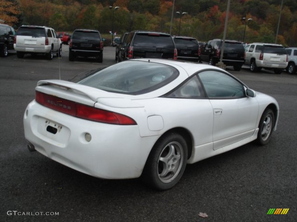 1998 Eclipse GS Coupe - Northstar White / Tan photo #6