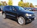 2013 Brilliant Black Crystal Pearl Jeep Grand Cherokee Laredo 4x4  photo #2