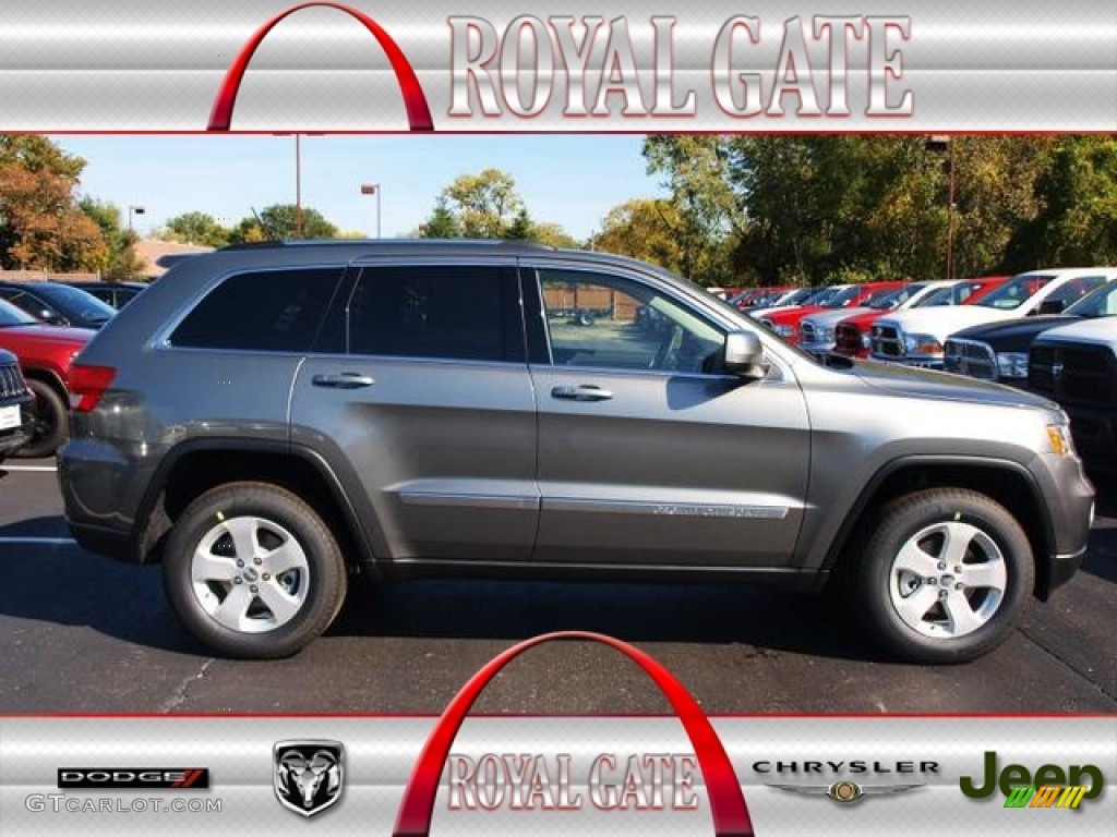 2013 Grand Cherokee Laredo X Package 4x4 - Mineral Gray Metallic / Black photo #1