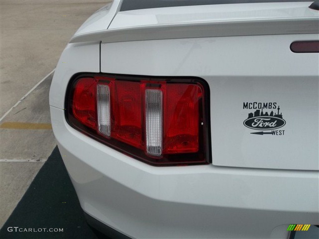 2011 Mustang GT Premium Coupe - Performance White / Stone photo #7