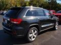 2013 Brilliant Black Crystal Pearl Jeep Grand Cherokee Overland 4x4  photo #3