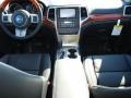 2013 Brilliant Black Crystal Pearl Jeep Grand Cherokee Overland 4x4  photo #5