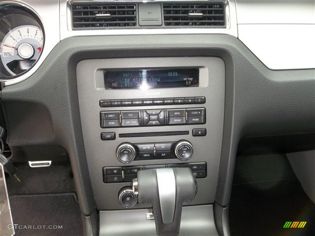 2011 Mustang GT Premium Coupe - Performance White / Stone photo #42