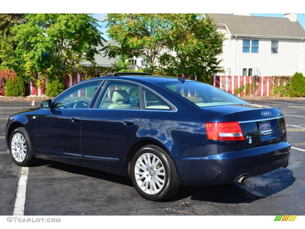 Night Blue Pearl 2007 Audi A6 3.2 quattro Sedan Exterior Photo #72030423