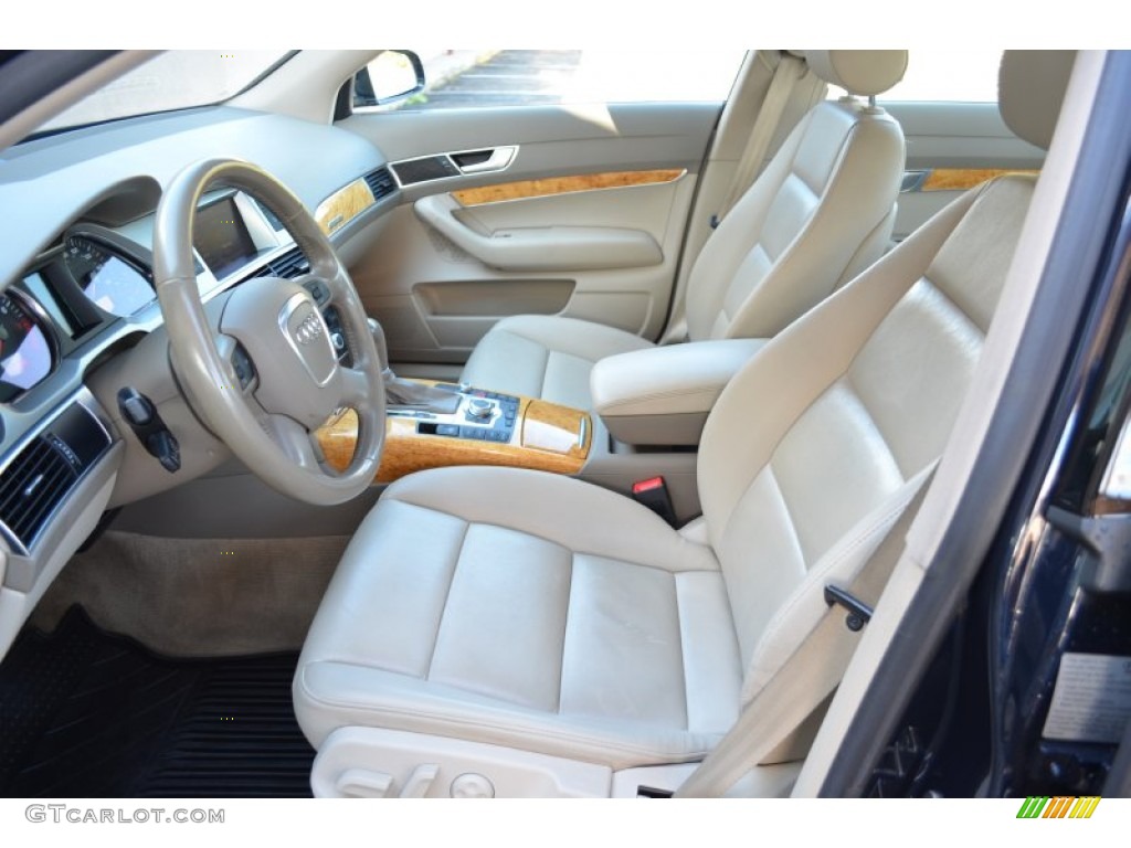 2007 Audi A6 3.2 quattro Sedan Front Seat Photo #72030462