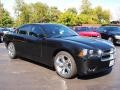 2013 Pitch Black Dodge Charger SXT  photo #2