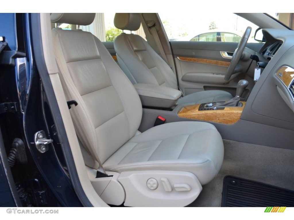 2007 Audi A6 3.2 quattro Sedan Front Seat Photo #72030636