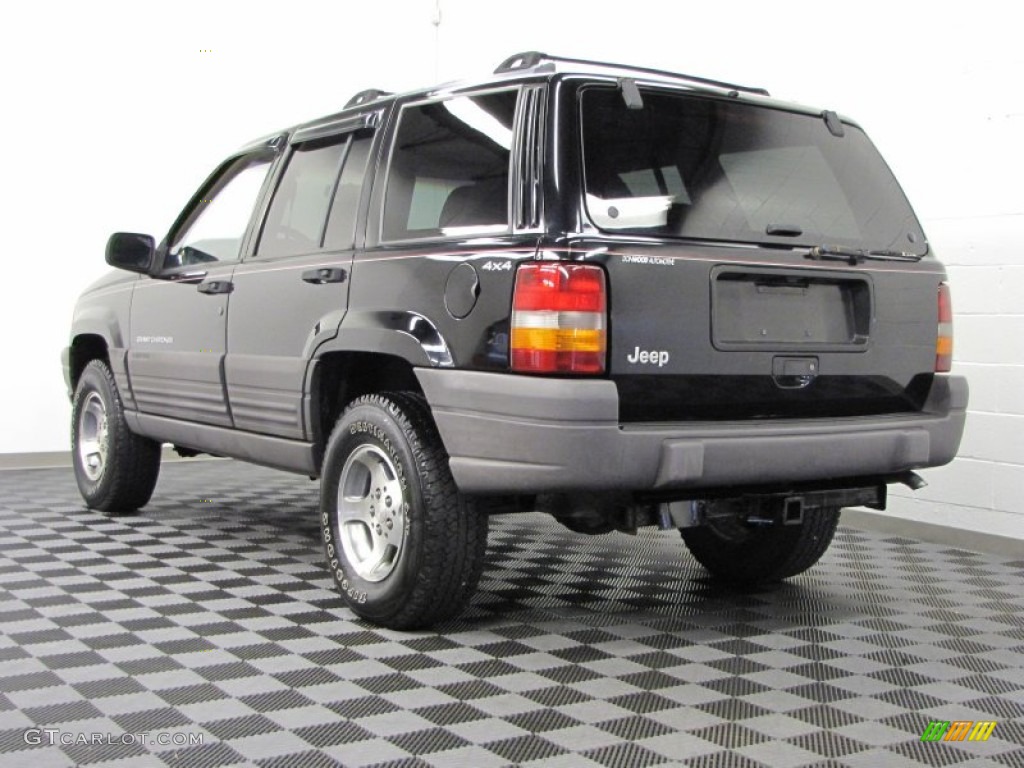 1996 Grand Cherokee Laredo 4x4 - Black / Agate photo #2