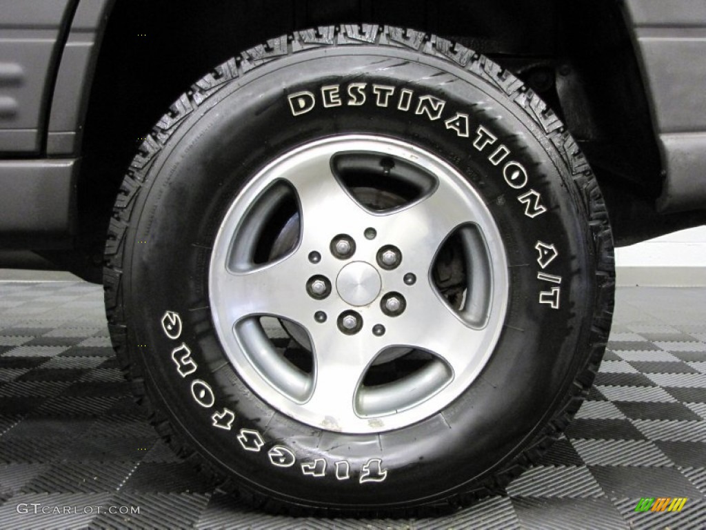 1996 Grand Cherokee Laredo 4x4 - Black / Agate photo #28