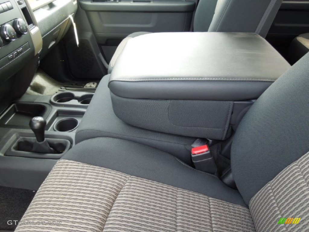 2012 Ram 3500 HD ST Crew Cab 4x4 Dually - True Blue Pearl / Dark Slate/Medium Graystone photo #7