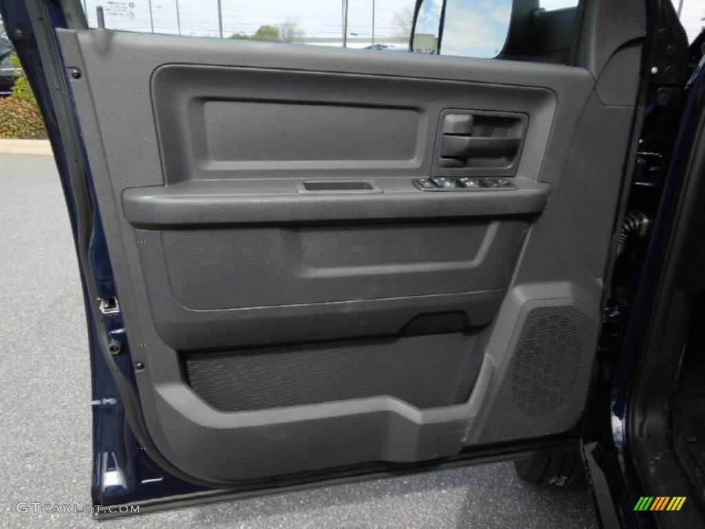 2012 Ram 3500 HD ST Crew Cab 4x4 Dually - True Blue Pearl / Dark Slate/Medium Graystone photo #8