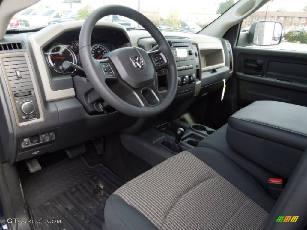 Dark Slate Medium Graystone Interior 2012 Dodge Ram 3500 Hd