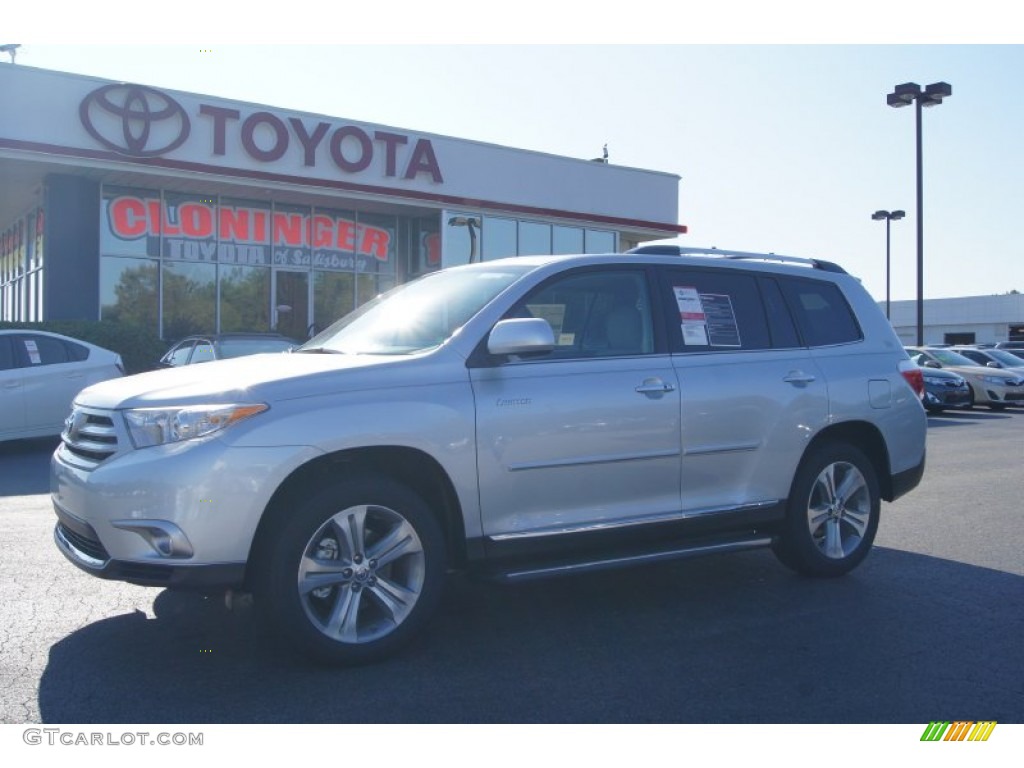 2013 Highlander Limited - Classic Silver Metallic / Ash photo #1