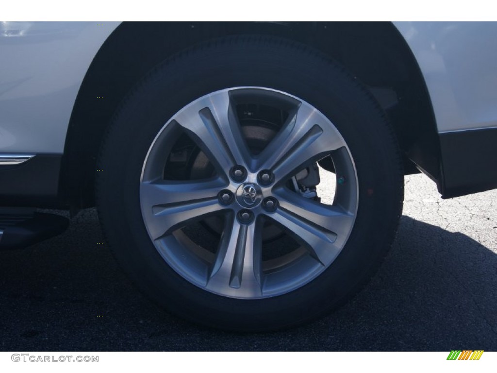 2013 Highlander Limited - Classic Silver Metallic / Ash photo #20