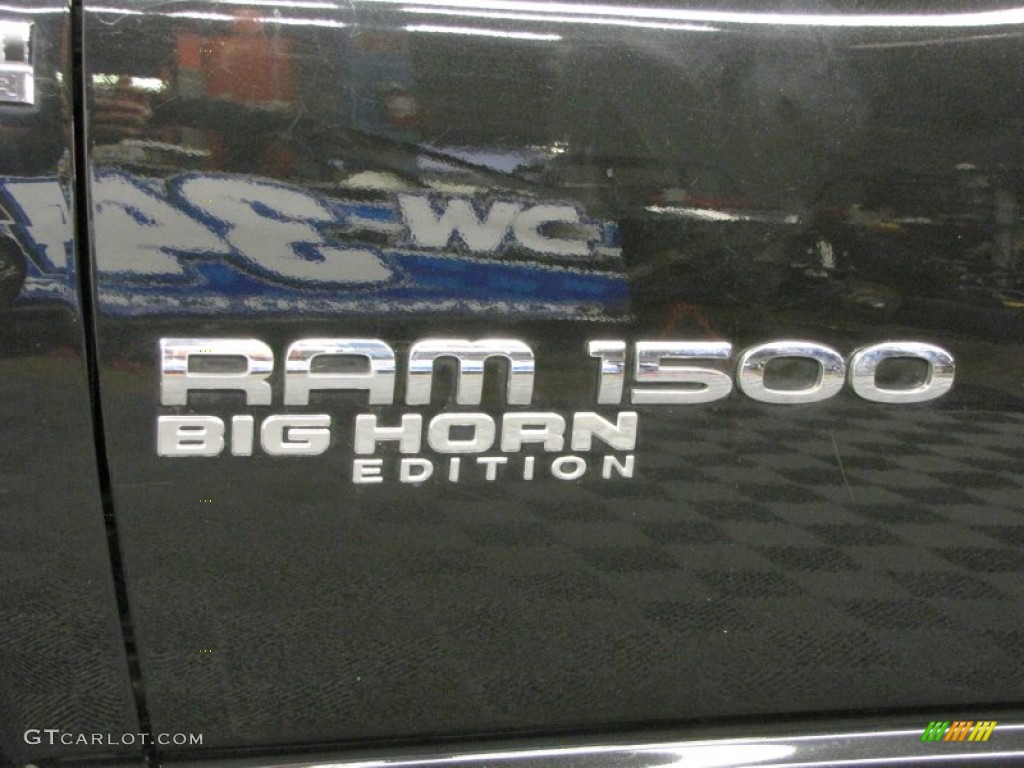 2006 Ram 1500 SLT Quad Cab 4x4 - Brilliant Black Crystal Pearl / Medium Slate Gray photo #29