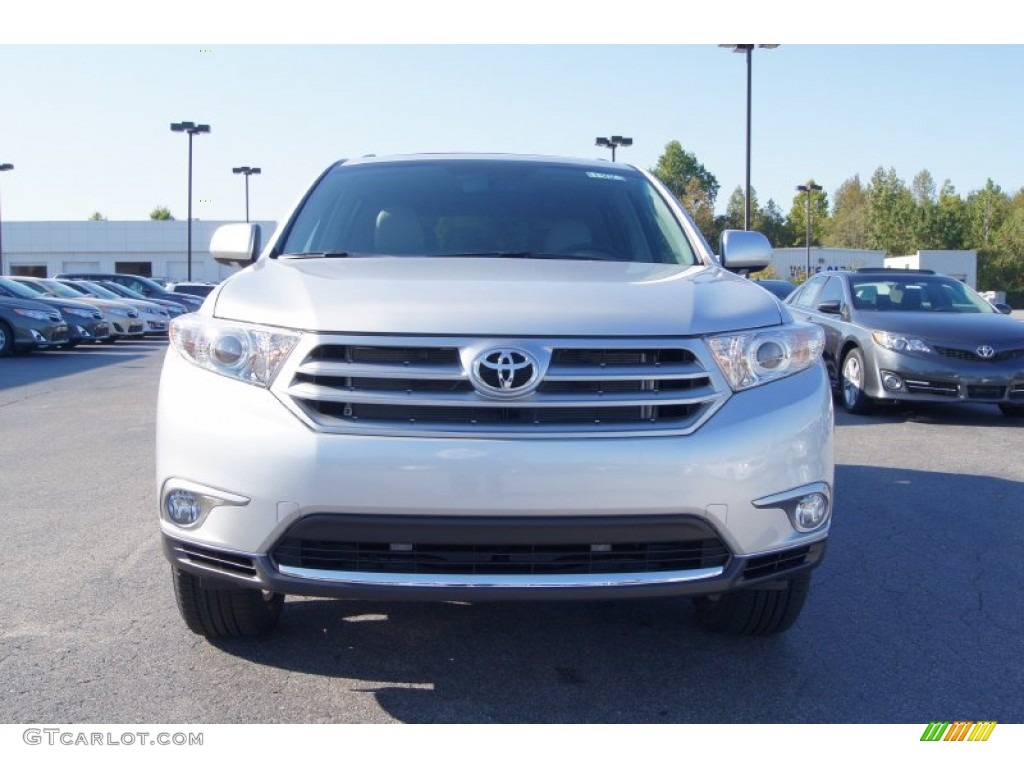 2013 Highlander Limited - Classic Silver Metallic / Ash photo #46