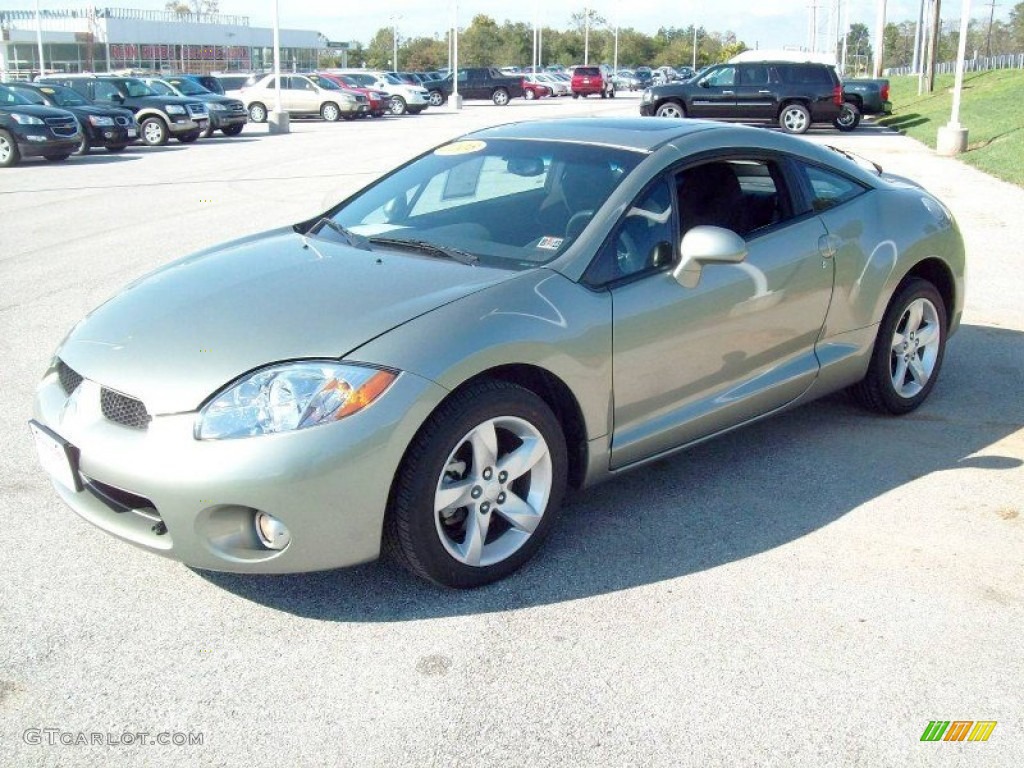 Satin Meisai Gray Pearl 2008 Mitsubishi Eclipse GS Coupe Exterior Photo #72033726