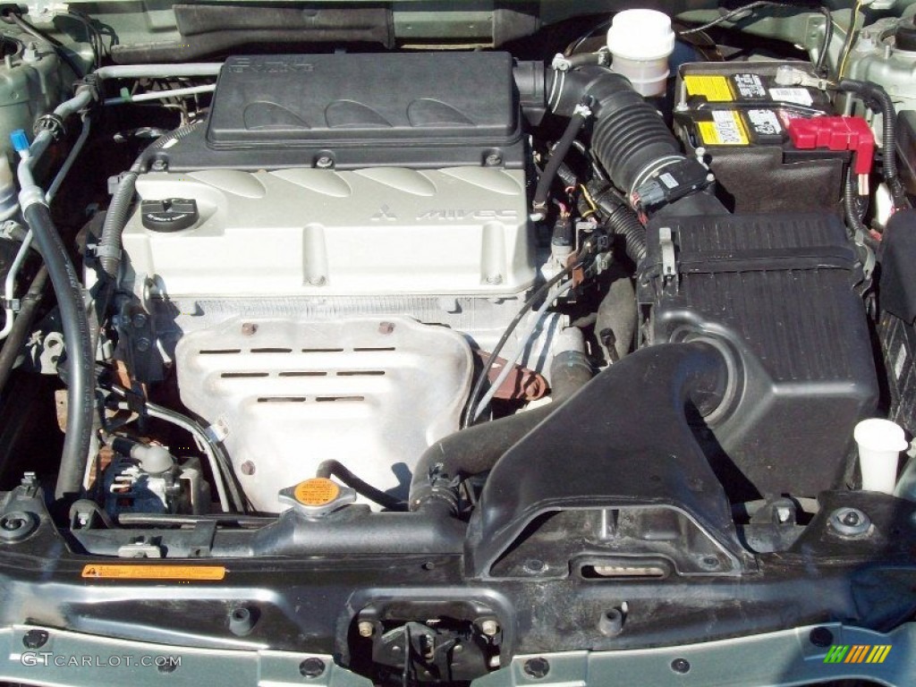 2008 Mitsubishi Eclipse GS Coupe 2.4L SOHC 16V MIVEC Inline 4 Cylinder Engine Photo #72033810