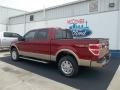 2013 Ruby Red Metallic Ford F150 Lariat SuperCrew 4x4  photo #3