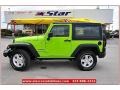 2013 Gecko Green Jeep Wrangler Sport S 4x4  photo #2