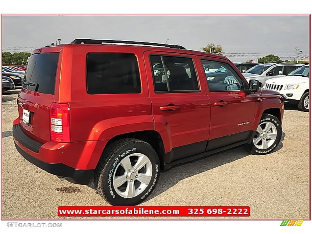 2012 Patriot Sport - Copperhead Orange Pearl / Dark Slate Gray photo #5