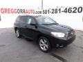 Black 2009 Toyota Highlander Sport