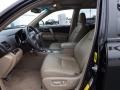 Sand Beige 2009 Toyota Highlander Sport Interior Color