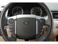 2010 Land Rover Range Rover Sport Almond/Nutmeg Stitching Interior Steering Wheel Photo