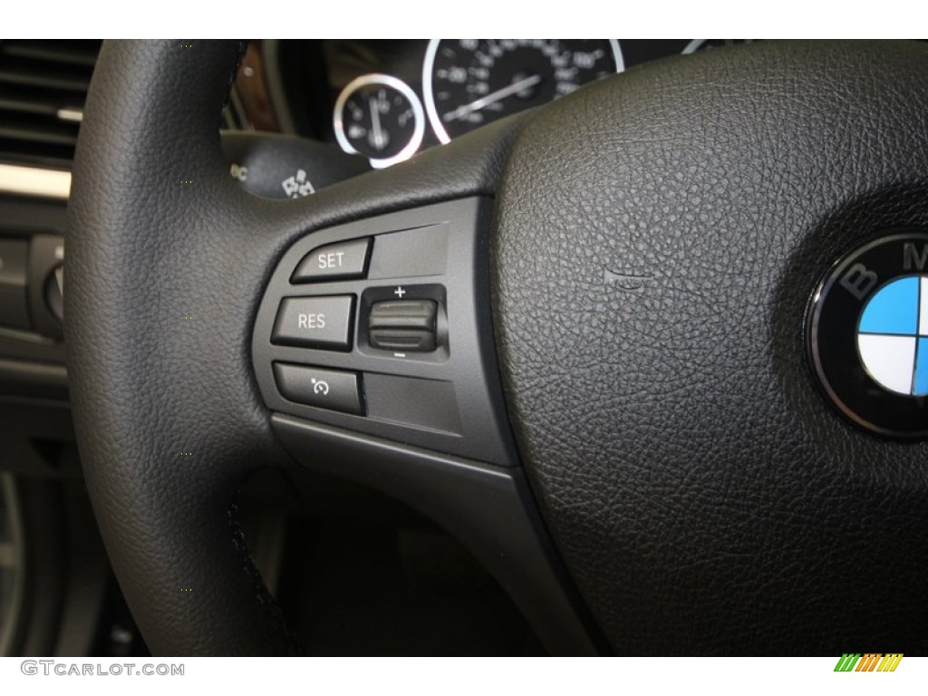 2013 3 Series 328i Sedan - Glacier Silver Metallic / Black photo #23