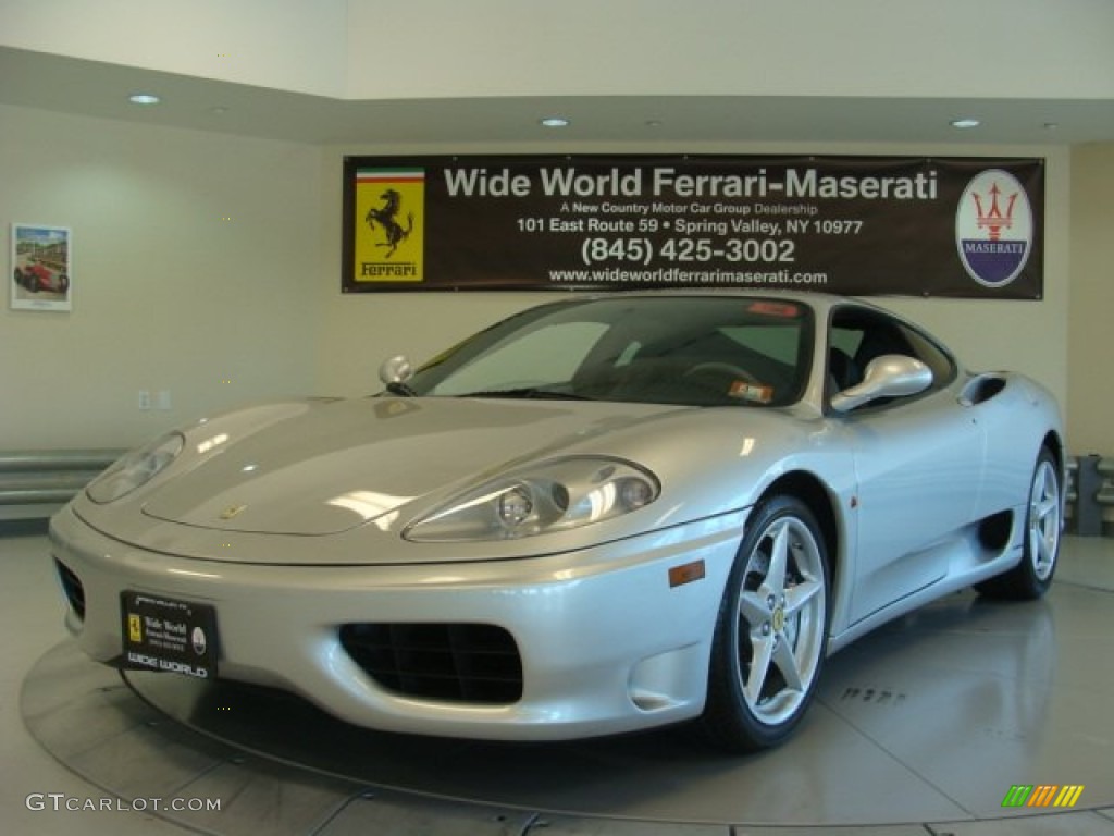 2000 360 Modena - Argento (Silver Metallic) / Nero photo #3