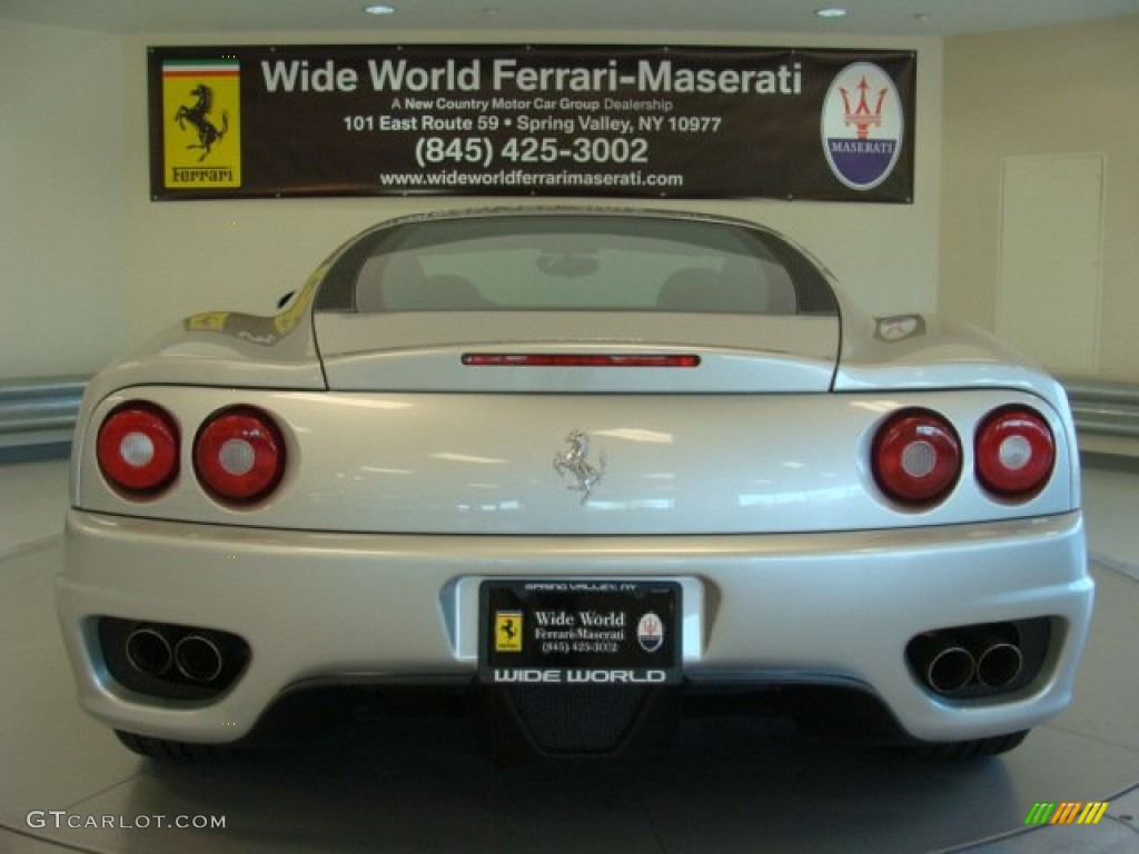 2000 360 Modena - Argento (Silver Metallic) / Nero photo #6
