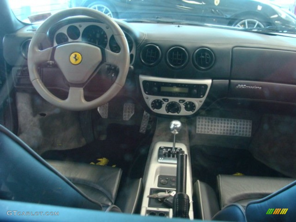 2000 Ferrari 360 Modena Nero Dashboard Photo #72042382