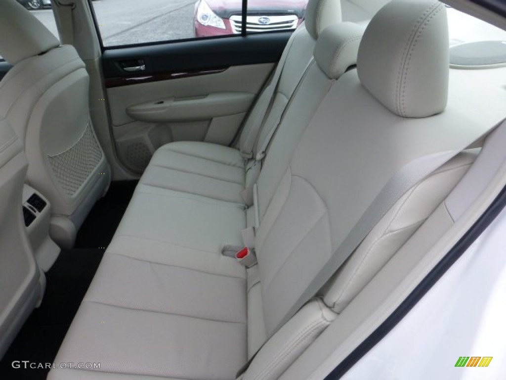 Warm Ivory Leather Interior 2013 Subaru Legacy 2.5i Limited Photo #72042435