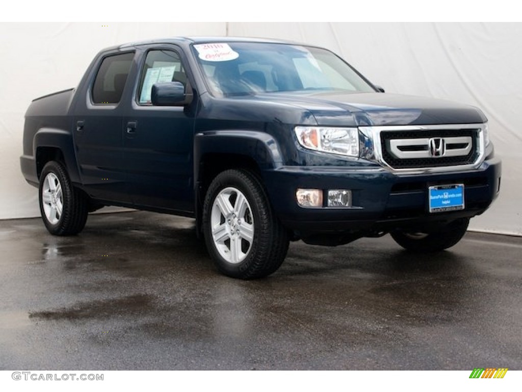 2010 Ridgeline RTL - Bali Blue Pearl / Gray photo #1