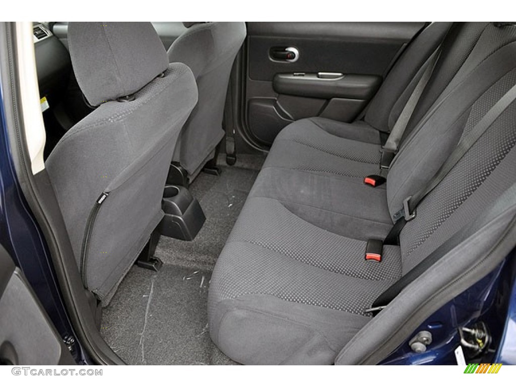 2012 Versa 1.8 S Hatchback - Blue Onyx Metallic / Charcoal photo #11